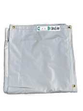 画像2: 強化防炎シート グレー (450P) 1.8×5.4 [5枚入り]　＜税別単価　2300円＞ (2)